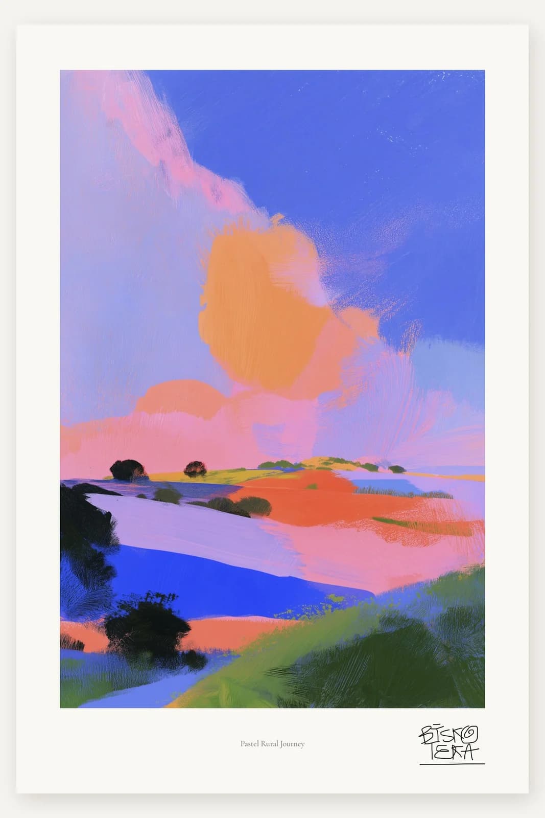 Pastel Rural Journey